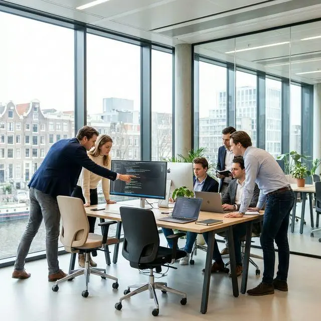 Software development team Utrecht Professioneel software development team in Utrecht werkend aan maatwerk applicaties en code - Johan Ong ICT